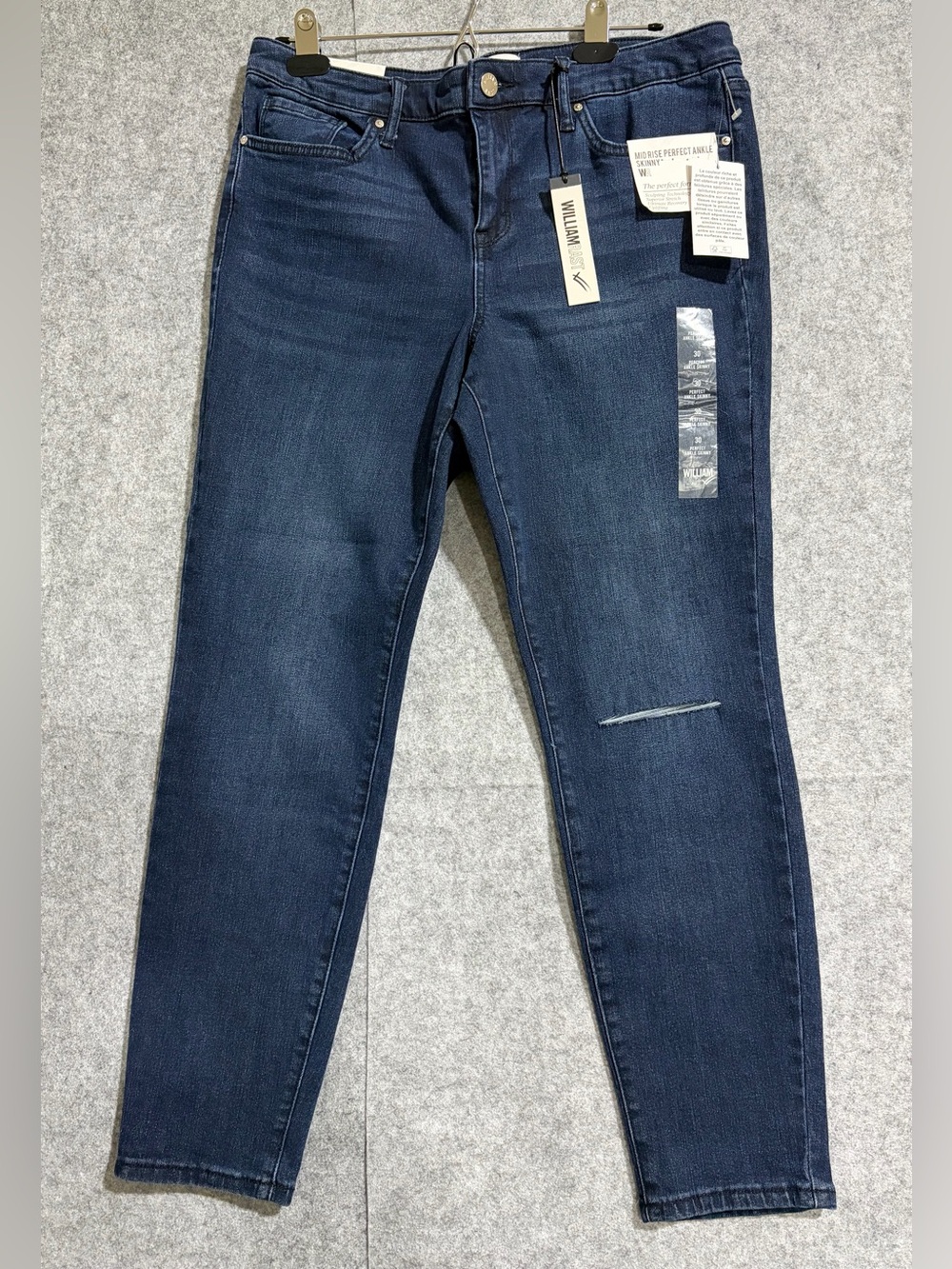 William Rast Mid Rise Perfect Ankle Skinny Jean Size 30